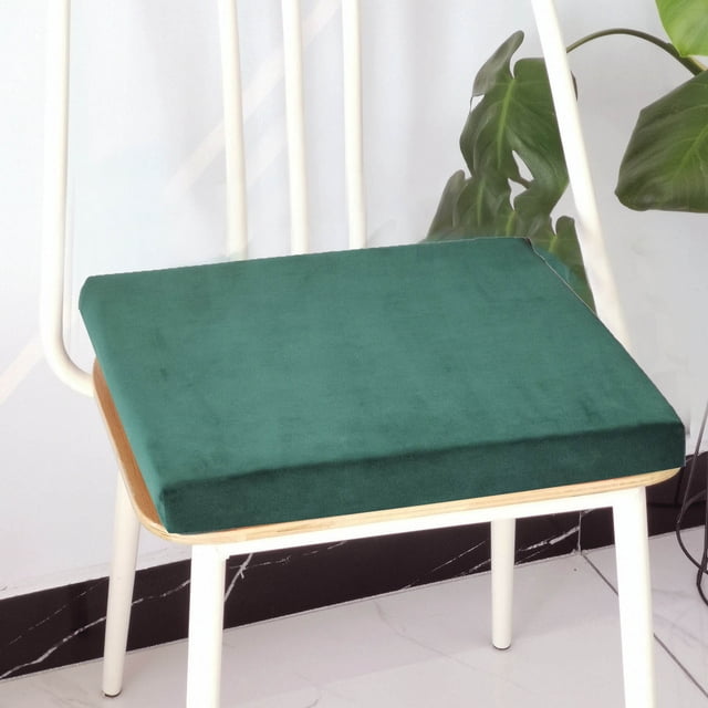 Sponge Cushion Velvet Solid Wood Window Seat Cushion Non-Slip Base Durable Tatami Padding