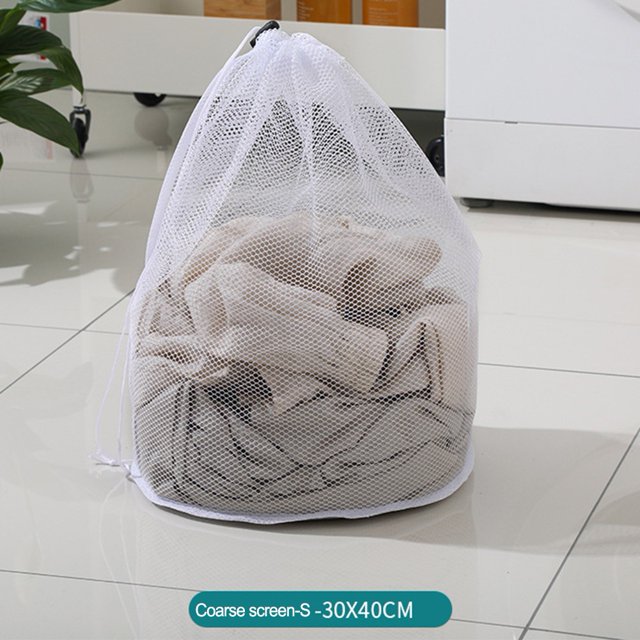 Grand Sac à Linge Épais en Maille pour Protéger les Vêtements
