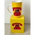 thumbnail image 2 of Christopher Vine for Maxwell & Williams MV0024GB Conical Red Phone Dial Mug, 2 of 2
