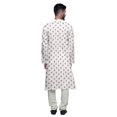 thumbnail image 3 of Atasi Kurta-Pyjama Long en Coton Imprimé pour Hommes, Kurta-Pyjama Décontracté de Designer, Vêtements, 3 of 5