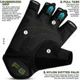 thumbnail image 2 of RDX Gym Weight Lifting Gloves Workout Fitness Bodybuilding Breathable Powerlifting Wrist Support Training Exercise, 2 of 7