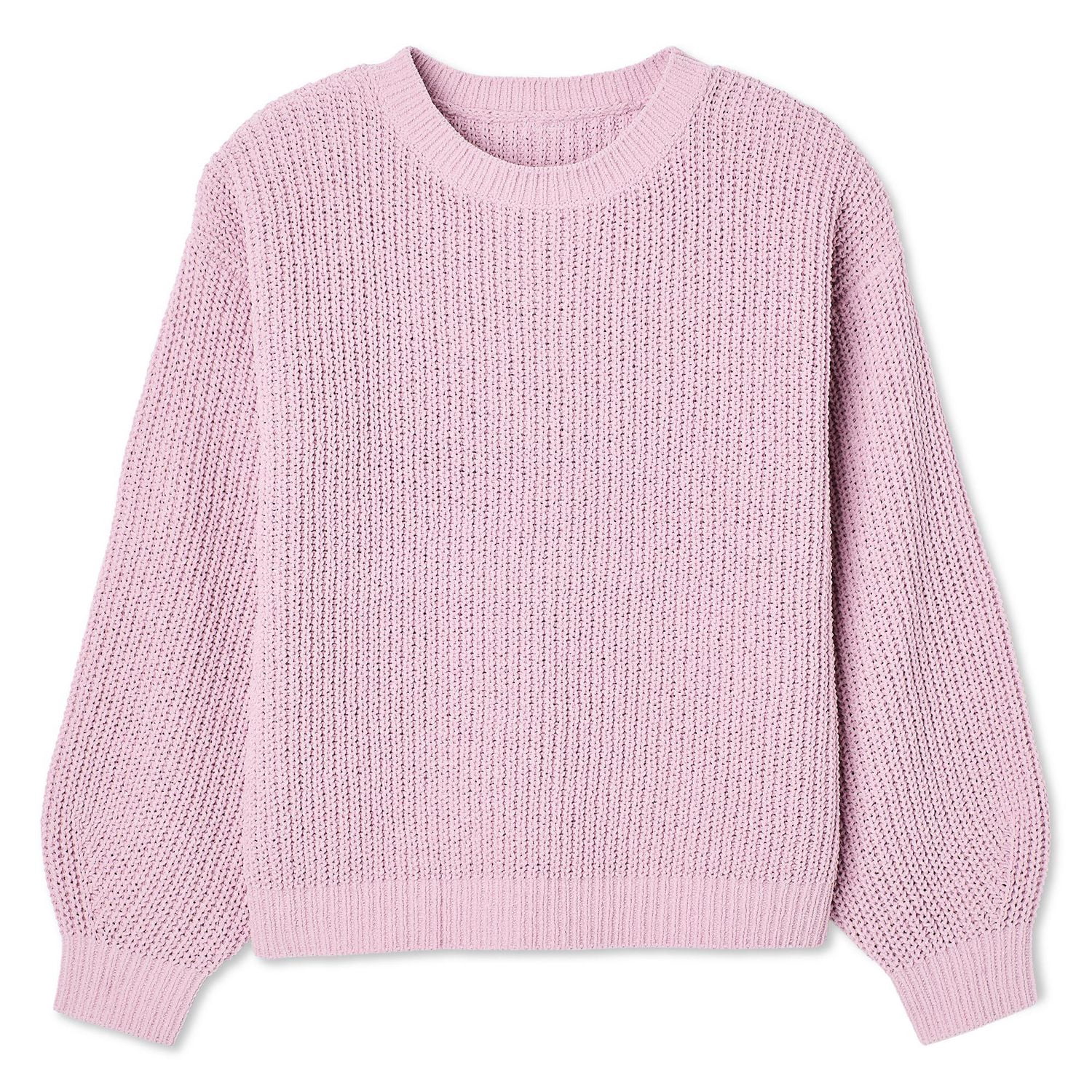 Chandail en chenille à encolure ras du cou George pour filles