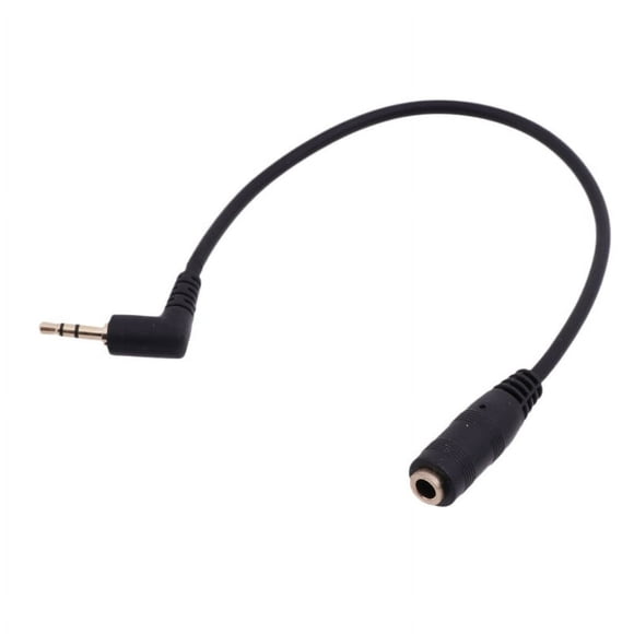 2.5mm to 3.5mm Aux Audio Adapter Converter Male to Female Jack for Headphone