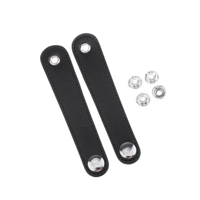 Baohd Accordion Bellows Strap Clasp PU Leather, Centre Distance Optional 10.6cm