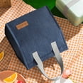 thumbnail image 2 of Rbaofujie Sac à Lunch Sac à Repas Vertical Portable Sac Bento Cationique Sac Isotherme Sac pour Boîte à Riz Sac Bento Grande Capacité Sacs à Lunch pour Enseignante pour Femmes, 2 of 9
