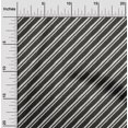 thumbnail image 2 of oneOone Silk Tabby Black Fabric Stripes Sewing Craft Projects Fabric Prints By Yard 42 Inch Wide, 2 of 5
