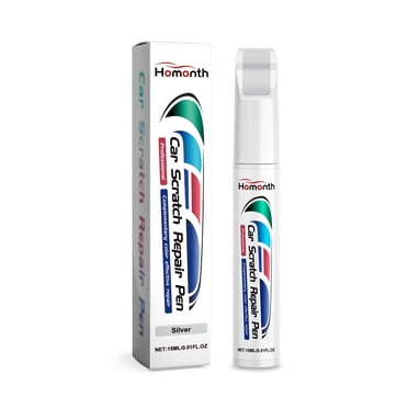 Mistaha Car Scratch Repair Pen Silver Color Automotive Paint Touch Up Scratches Restoration Refinish Pen