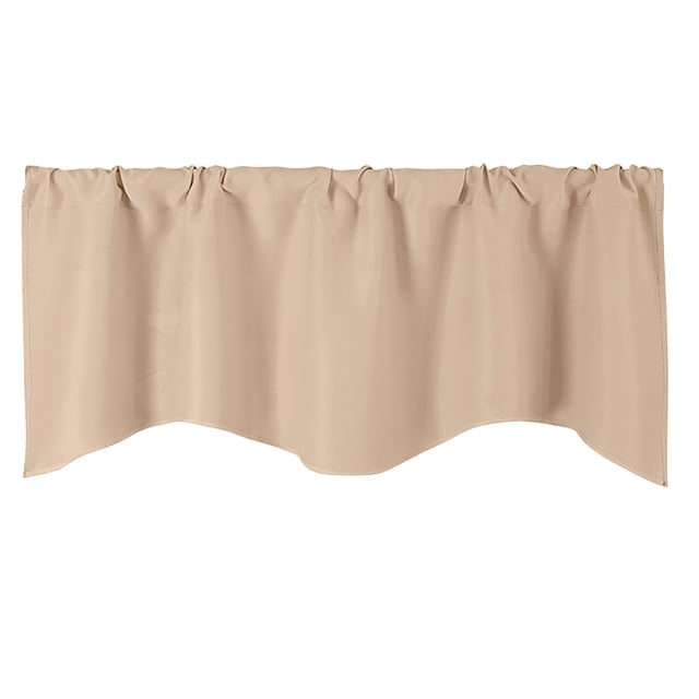 Valance Curtains Extra Wide And Short Window Treatments Kitchen Living Bathroom