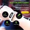 thumbnail image 4 of EstbridgeLed Pedometer Bracelet Wrist Calorie Counter 12/24H Time Display Walking Running Pedometer Multi-function Silicone Step Tracker for Adults, 4 of 10