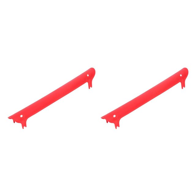 Shengyu Protecteur de Chaîne de Vélo de Montagne Accessoire de Protection de Protection en Plastique Rouge 2Set