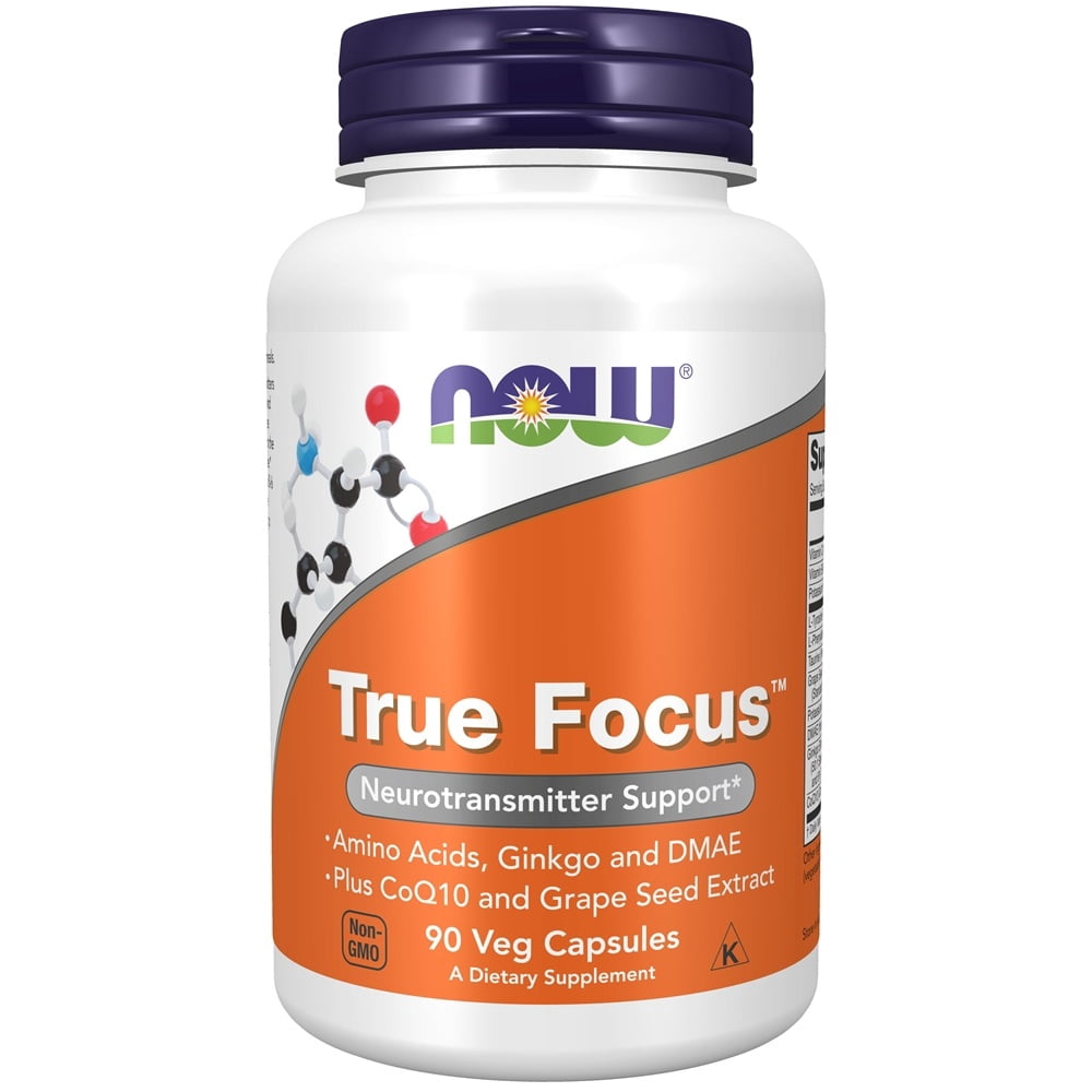 NOW Foods - True Focus - 90 Vegetable Capsule(s)