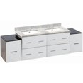 thumbnail image 1 of Imaginations Américaines 74 pouces W Vanity Set Blanc, 1 of 1