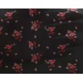 thumbnail image 4 of oneOone Georgette Viscose Fabric Leaves & Flower Floral Printed Craft Fabric BTY 42 Inch Wide, 4 of 4