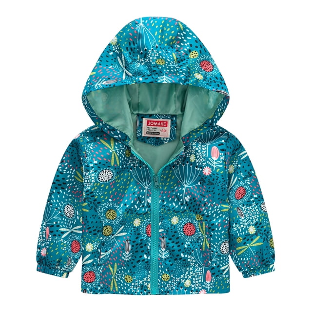 Toddler Winter Coat Cute Animal Printed Solid Color Lightweight Jacket Windproof Down Jacket Spring Jacket 3-4 Years Kids Clothes