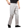 thumbnail image 1 of Pisexur Sweatpants for Men High-end Fabric Work Pants for Men Solid Color Drawstring Elastic Waistband Straight Leg Pants Gray,M, 1 of 8