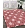 thumbnail image 3 of Ahgly Company Tapis d'Intérieur Rectangulaires Transitionnels Rouges Lavables à la Machine, 3 Pieds x 5 Pieds, 3 of 7