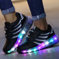 thumbnail image 4 of Chaussures Lumineuses LED Colorées Mode Enfants Adultes Ultra-Légères Patins à Roulettes Heelys, 4 of 7