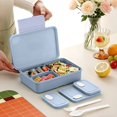 thumbnail image 4 of BUTASY Lunch Box Microwave Lunch Box for Students To Carry Tableware for Office Workers Lunch Box Sub-format Lunch Box, 4 of 6