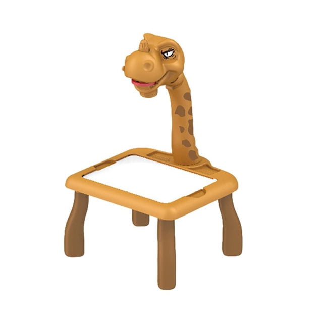 Table de Dessin Projection - Musique - Réutilisable - Trois Modes - Rotation à 45 Degrés - Attraction Attrayante - Projecteur de Dessin Amusant pour Enfants - Jouet pour Enfant