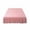 #2-【Pink】| Fitted Bed Skirt, variant on JKODE Bed Skirt - with Washed Cotton Lace Edge Solid Color Fitted Bedspread Skirt for Mattress Protection & Elegant, 78.7 x 59.1 in, (Yellow)