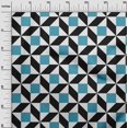 thumbnail image 2 of oneOone Polyester Lycra Fabric Triangle|Parallelogram & Square Geometric Print Fabric By Yard 56 Inch Wide, 2 of 4