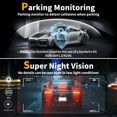 thumbnail image 3 of Dash Cam Front and Rear: 4K Dual Channel Dash Cam - 5GHz WiFi, Dash Camera for Cars with 64GB Card, 2" IPS, App Control, G-Sensor, 3 of 8
