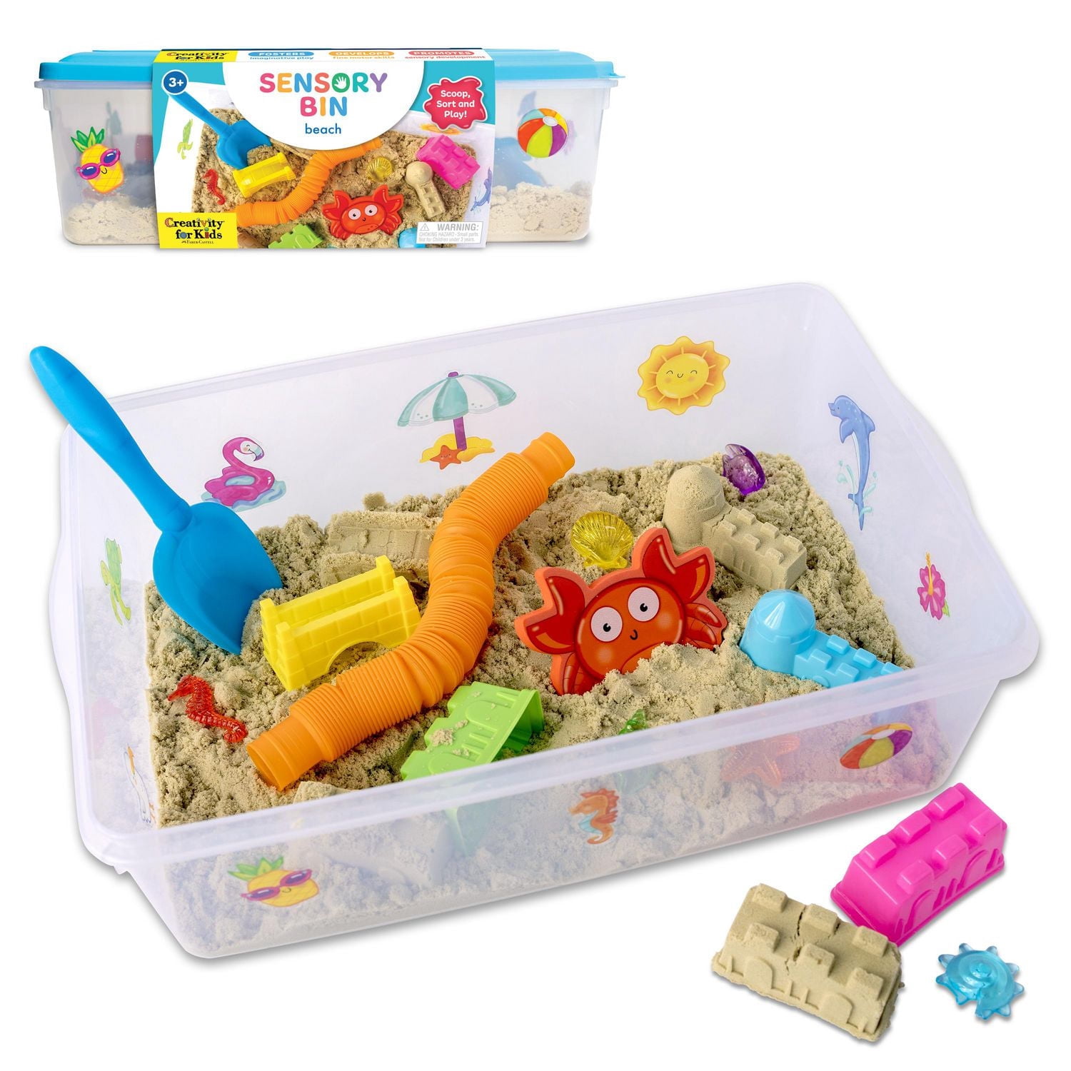 Creativity for Kids bac sensoriels plage