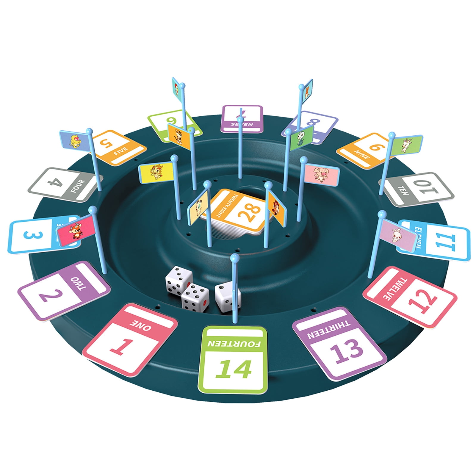 Binwennn Arithmetic Board Game Multiplayer Math Adventure For 14 Players Parent Child Bonding & Learning Axis And Board Game Academy Sports And Outdoors Arch Game Board Game Censo Game Board Games for