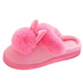 thumbnail image 1 of Kcodviy Pantoufles Slingback d'Intérieur d'Hiver pour Femmes pour la Maison pour Femmes Chaussures Confort Lapin Pantoufle Duveteuse Chaussures pour Femmes Oreilles Chaussures Pantoufles Semelle Souple Rigide Pantoufles Femmes Pantoufle pour Femmes, 1 of 2