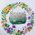 thumbnail image 3 of pitrice Birdcage Cover Mesh Elastic Opening Airy Seed Catcher Skirt Soft Ventilated Washable Reusable Netting Guard Protector Green M, 3 of 7