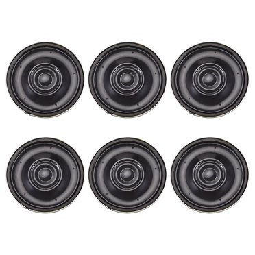 Unique Bargains 0.4W 16 Ohm Micro Internal Speaker Magnet Loudspeaker 28mm Dia 6PCS