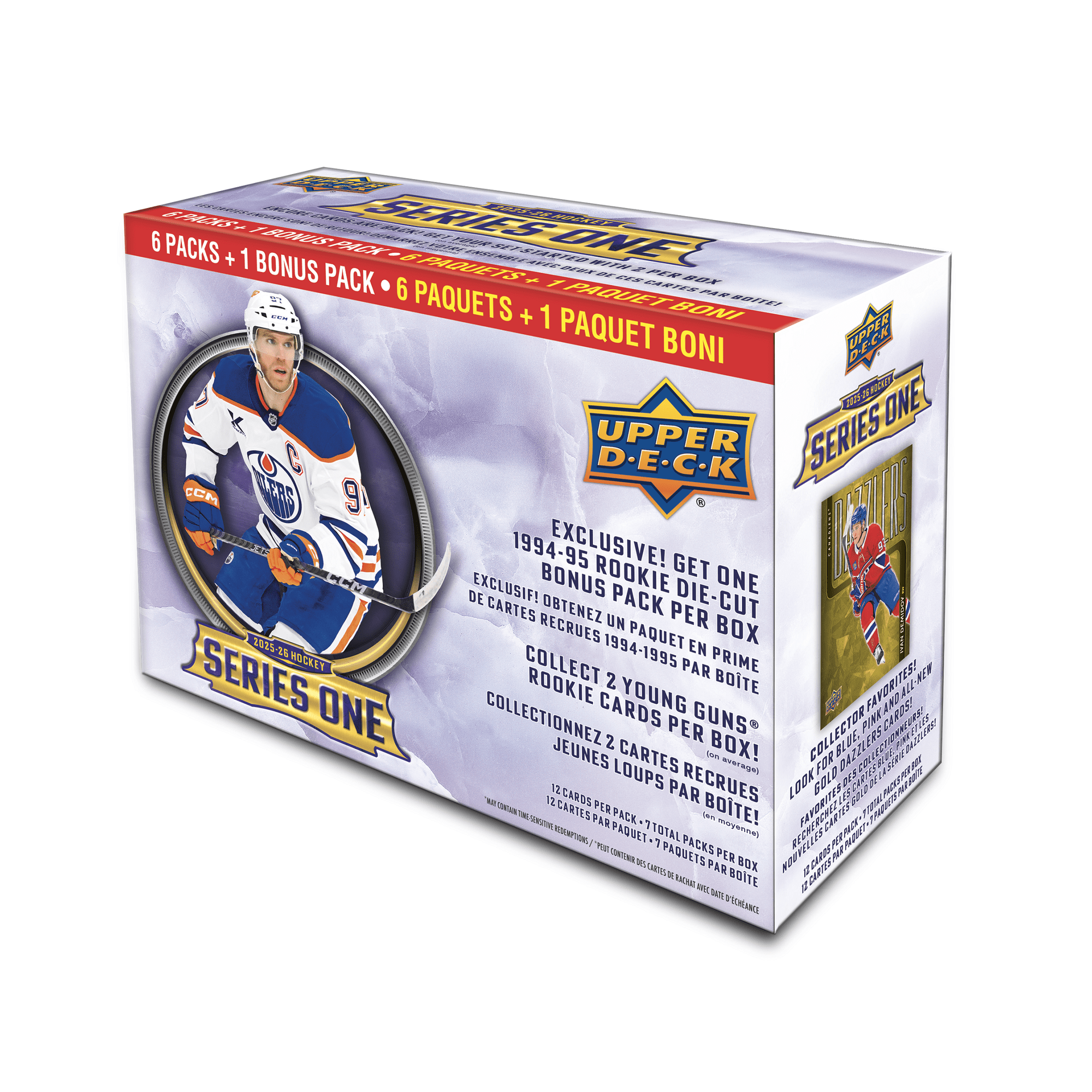 2025-26 Upper Deck Series 1 Hockey Exclusive Mega Box (Limit of 2