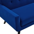 thumbnail image 3 of Modway Engage Performance Velvet Sofa in Navy, 3 of 8