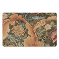 thumbnail image 1 of Distressed Green Floral Carpet 20x32 Inch - Modern Washable, Non-Slip Rug for Bedroom, Bathroom, Entryway and Laundry Room - Small Accent Area Rug, 1 of 5