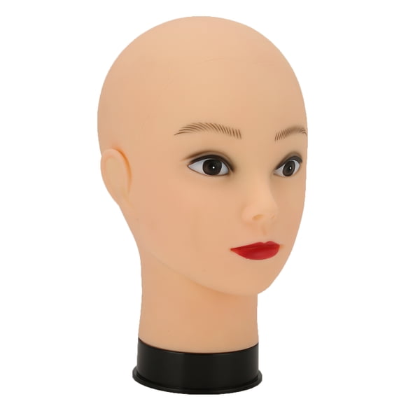 Tête de Mannequin Chauve Tête de Mannequin Chauve Lunettes Professionnelles Chapeau Mannequin Tête d'Exposition pour Fabrication