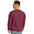 thumbnail image 2 of Hanes Chandail Molletonné à Col Rond ComfortBlend EcoSmart pour Hommes - Meilleur Vendeur, 3TG, Rouge Foncé, 2 of 3