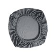 thumbnail image 2 of Elastic Computer Chair Slipcovers ,Stretchable Universal Comfort Rotating Chair Gray, 2 of 9