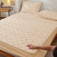 thumbnail image 1 of Fitted Sheet for Mattress under $5! CQCYD Fitted Sheet for Mattress, Protective Bed Sheet Cover with Pocket, Breathable Non-Slip Mattress Protector, Quilted Fitted Bed Sheet, 1 of 7