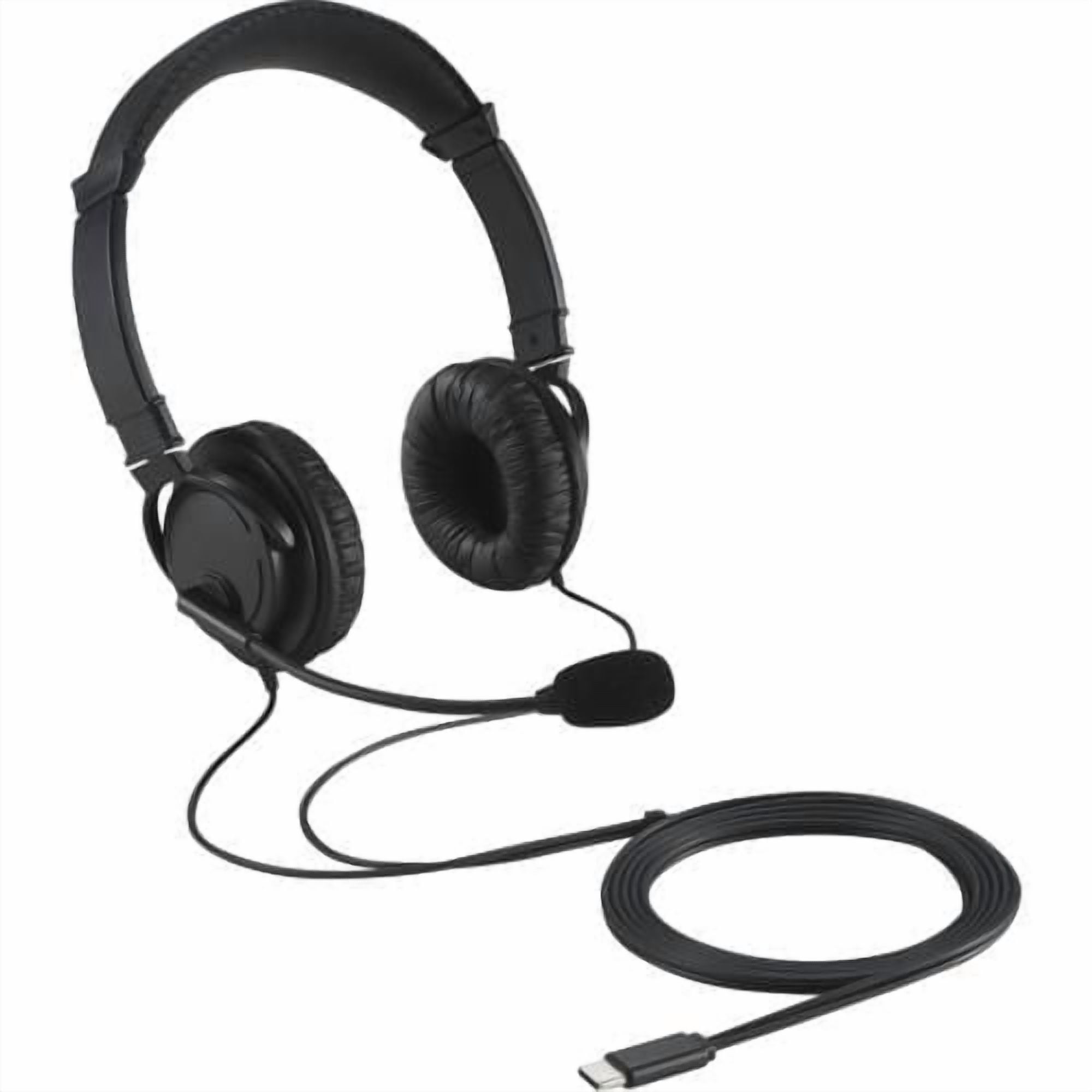 Kensington Hi-Fi Over-Ear Noise Cancelling Headphones with Mic - Black