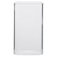 thumbnail image 2 of Tasse à Thé en Verre Transparent Carré Résistant aux Hautes Températures pour Bars Restaurants Cuisine Maison 370ml, 2 of 6