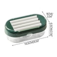 thumbnail image 2 of Multifunctional Soap Foaming Box with Roller Laundry Brush, Hands-Free Soap Storage Case with Draining Layer and Spring for Easy Lathering, 2 of 5