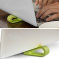 thumbnail image 4 of Shisuyan 2 Pcs Rehausseur d'Ordinateur pour Portable Support Rehaussant Vert Plastique Design Ergonomique pour Usage Domestique, 4 of 9