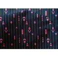 thumbnail image 4 of oneOone Cotton Silk Fabric Stripe & Geometrical Shapes Geometric Print Sewing Fabric BTY 42 Inch Wide, 4 of 4
