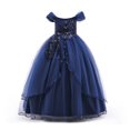 thumbnail image 1 of Robe Formelle pour Bébé Fille à Fleurs, Robe Tutu de Baptême/christening pour Tout-Petit, pour Fête, Mariage, Anniversaire, 1 of 4