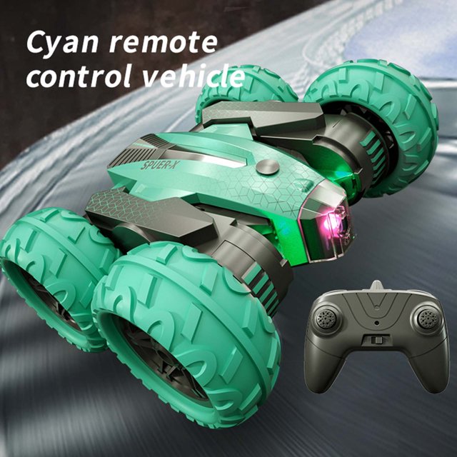 XZNGL Outdoor Remote Control Car Rollover Stunt Car 360 Degree Double Sided Dumper Remote Control Racing Off-Road Car Rechargeable Childrens Toys Rechargeable Remote Control Car
