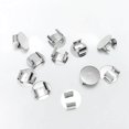 thumbnail image 2 of 100 Pieces Hair Clip Base Diy Mini Framar 10mm DIY Handmade Silver Buttons for Findings Girl, 2 of 8