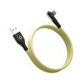 thumbnail image 1 of 90° Right Angle USB C Cable - TPE Material, 3A Fast Charging & 8000+Bend Test - Durable Charger for Gaming/Reading, 1 of 8