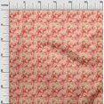 thumbnail image 3 of oneOone Cotton Poplin Red Fabric Abstract Sewing Material Print Fabric By The Yard 42 Inch Wide, 3 of 4