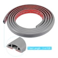 thumbnail image 3 of Uxcell 10ft Floor Cord Cover Cable Protector 0.4" W x 0.24" H Cable Management Grey, 3 of 6