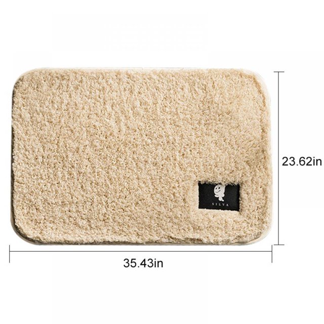 MesaSe Memory Foam Coral Fleece Non Slip Bathroom Mat Super Soft Microfiber Bath Mat Machine Washable Bath Rugs